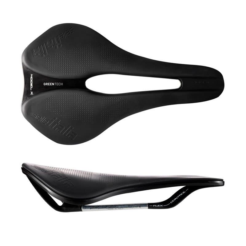 Selle 145x245mm MODÈLE X VERT (L3) Superflow Noir - 299gr