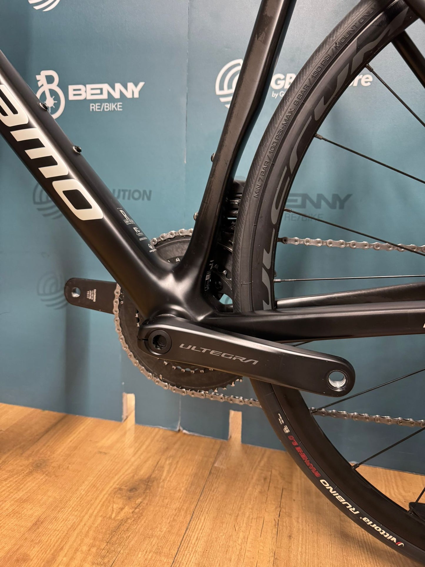 Taille du disque Megamo Raise Ultegra Di2 12v M - Utilisé