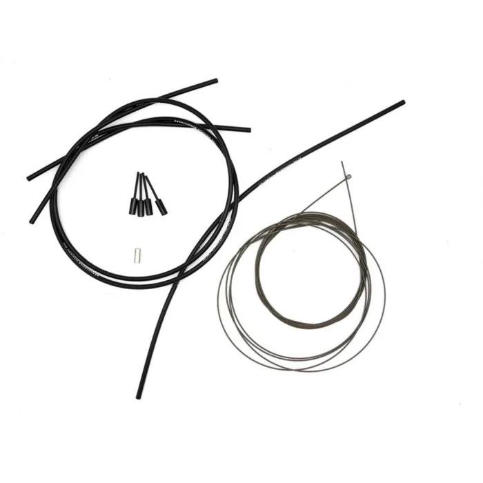 Kable i osłony Campaagnolo Max Smoothness 12 V, Black Derailler