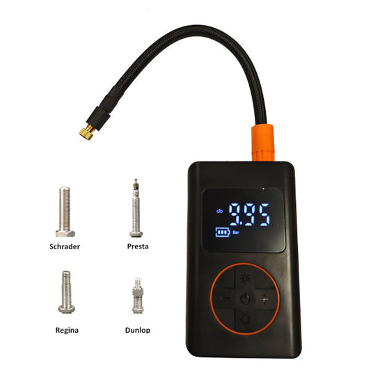 Barbieri Mini Compresor Universal Para Todas Las Válvulas 10 Bar Con Display Digital