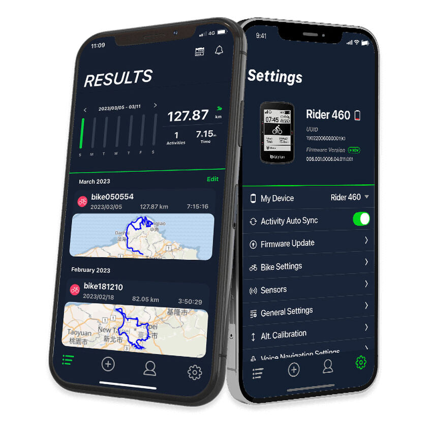 Bryton Rider GPS 460E Cyclokomputer