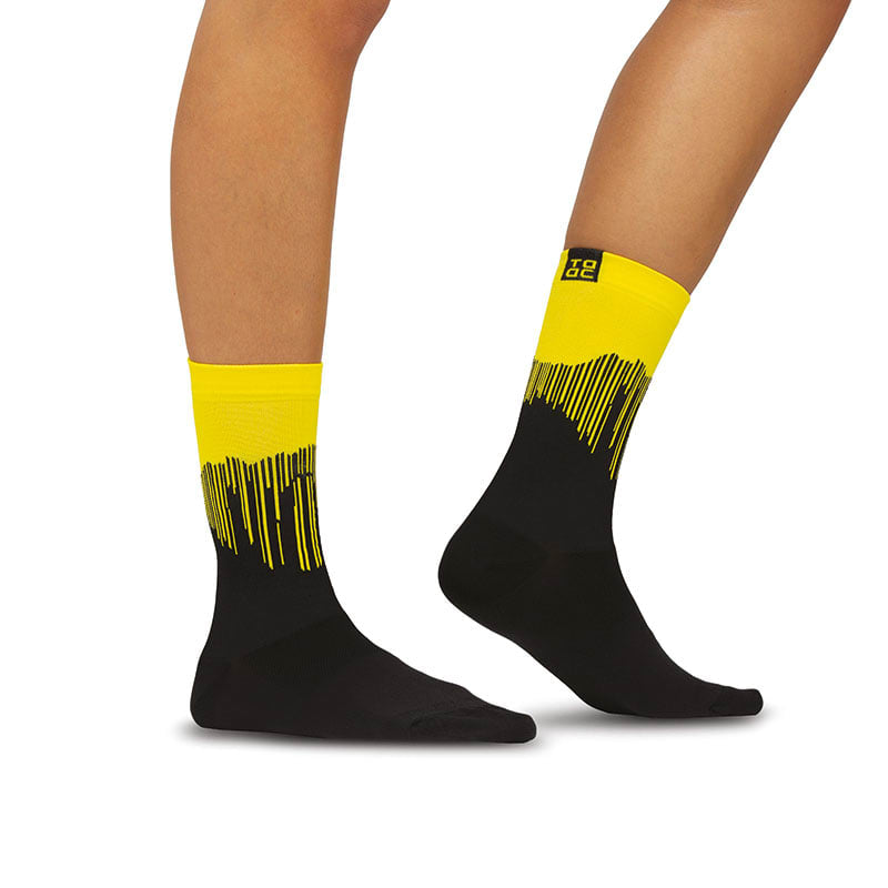 Chaussettes CAMBIO Noir/Jaune