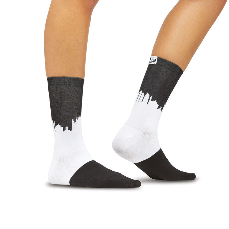 Chaussettes CAMBIO Blanc/Noir