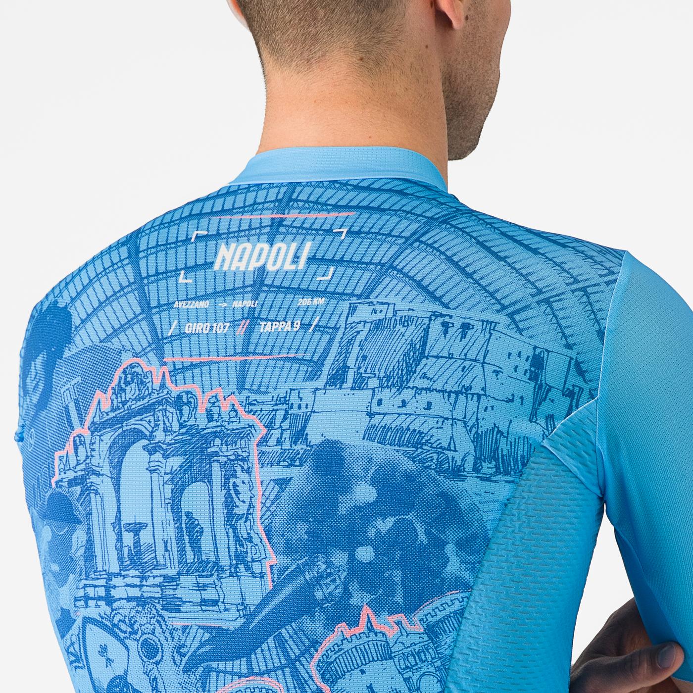 Maglia Maniche Corte Castelli Giro107 Napoli