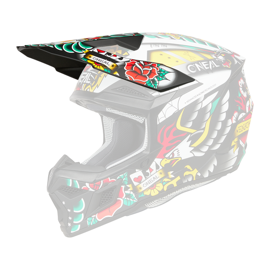 Visor de repuesto para 3sri entintado 3 -Child Helmet