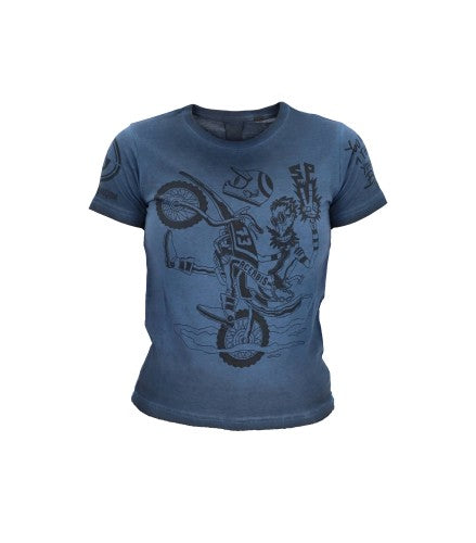 T-Shirt Da Bambino Acerbis  Sp Club Wheelie Kid