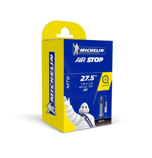 Michelin in de Michelin MTB Air Stop 27.5x1.90/2.50 Presta 60mm klep