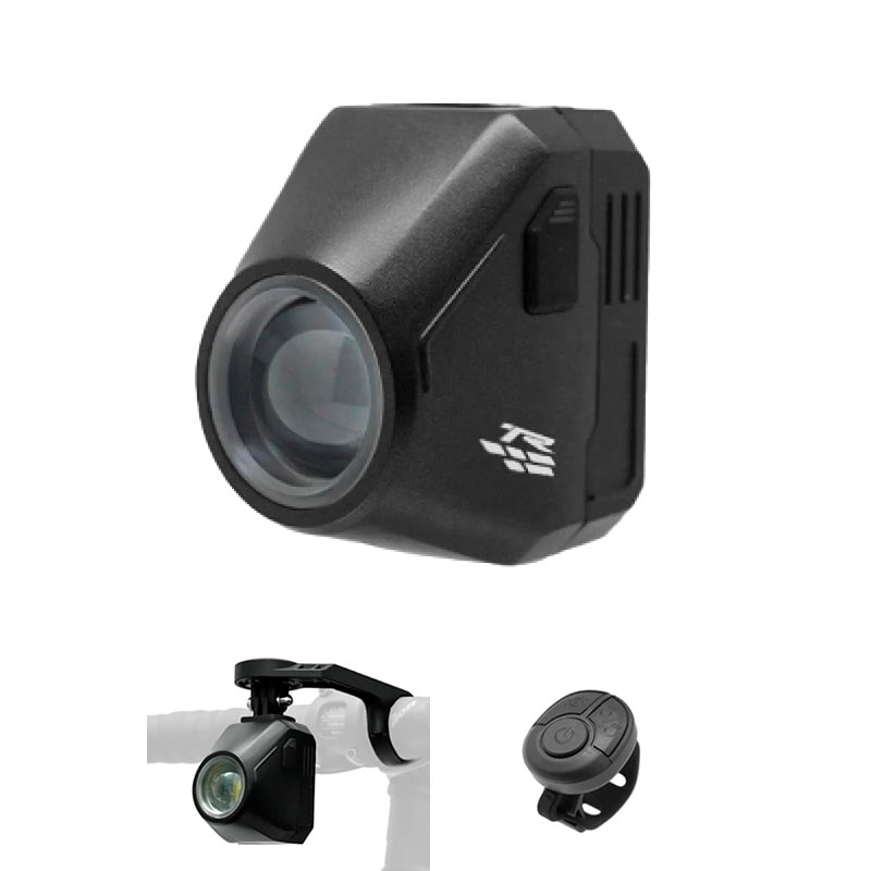 Phare avant FOCUS 1600 Lumens USB avec commande à distance et support