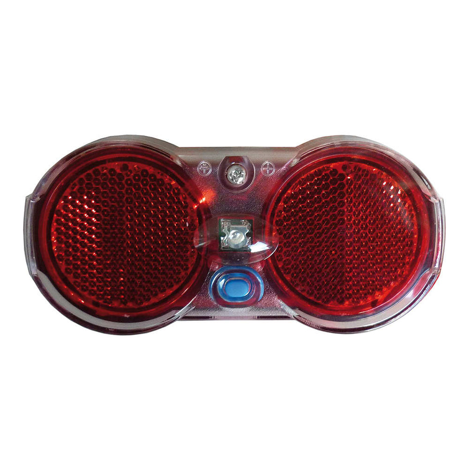 Battery Rear Light LUMEX 2 Red LEDs + Dynamo Connection