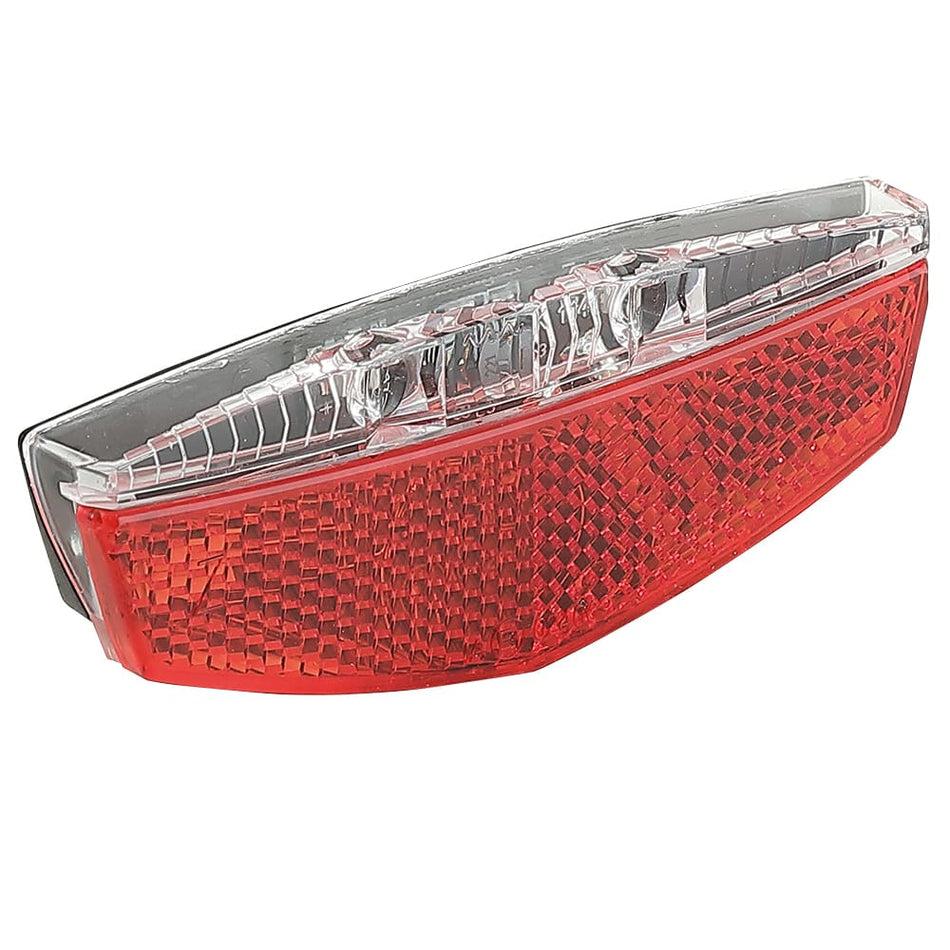 Phare Arrière BRIGHT pour E-Bike avec 2 Led Rouges 0,6w