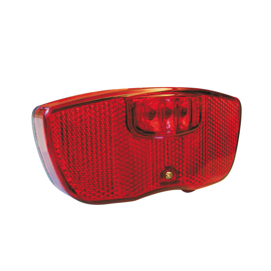 Feu arrière à batterie 105x50x30mm avec 3 LED rouges - Porte-bagages