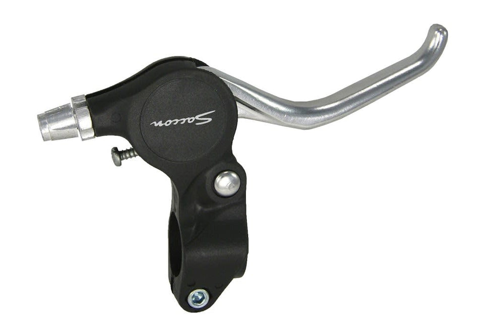 Leviers de frein JUNIOR 12/14" VBrake en Aluminium/Nylon Noir/Argent (Paire)