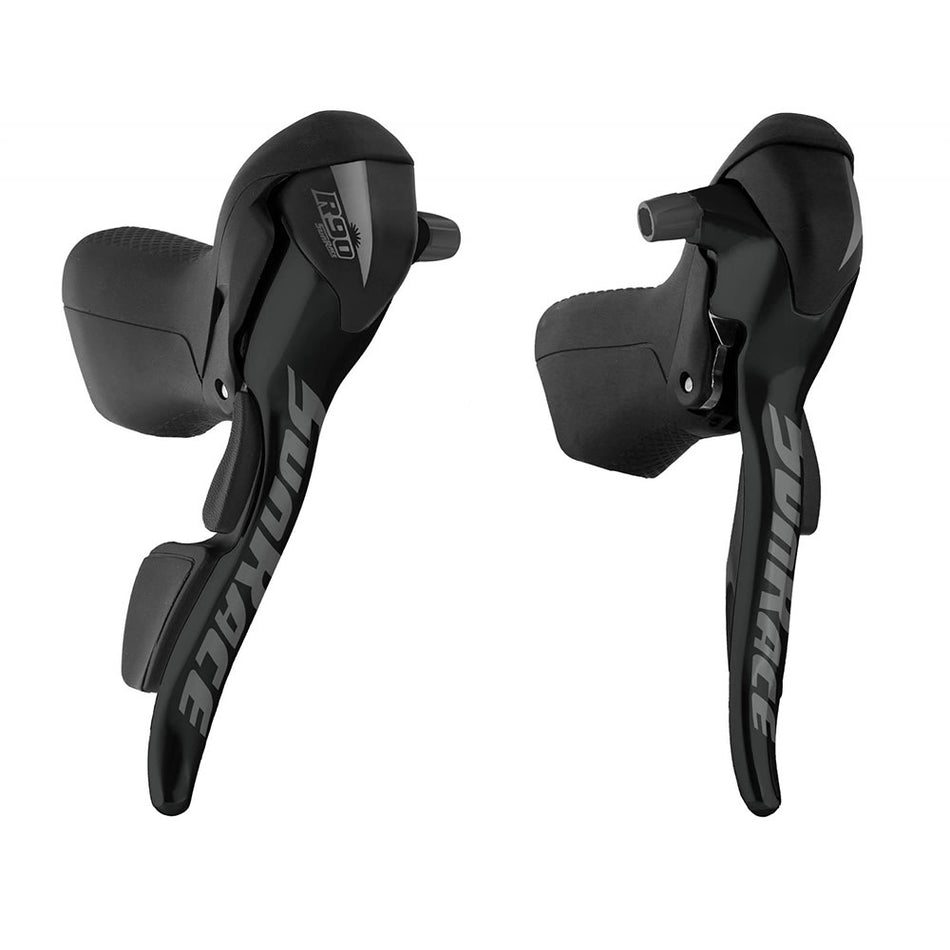 ROAD 3x9V Shift Controls in Black Aluminum (Pair)