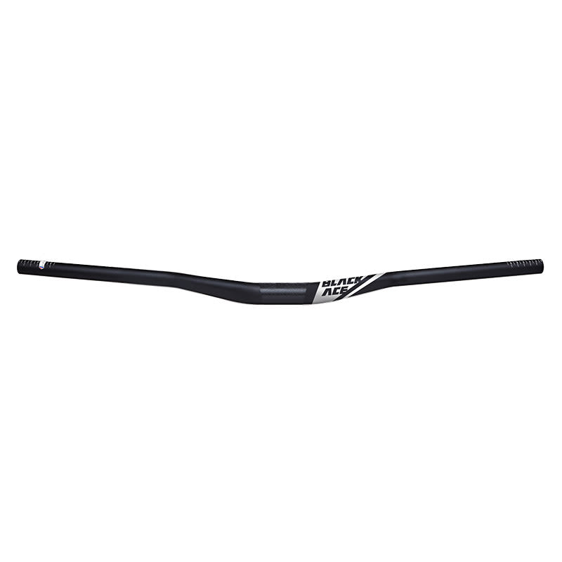 Guidon BLACK ACE 31,8mm x 785mm en Carbone Relevé : 7mm