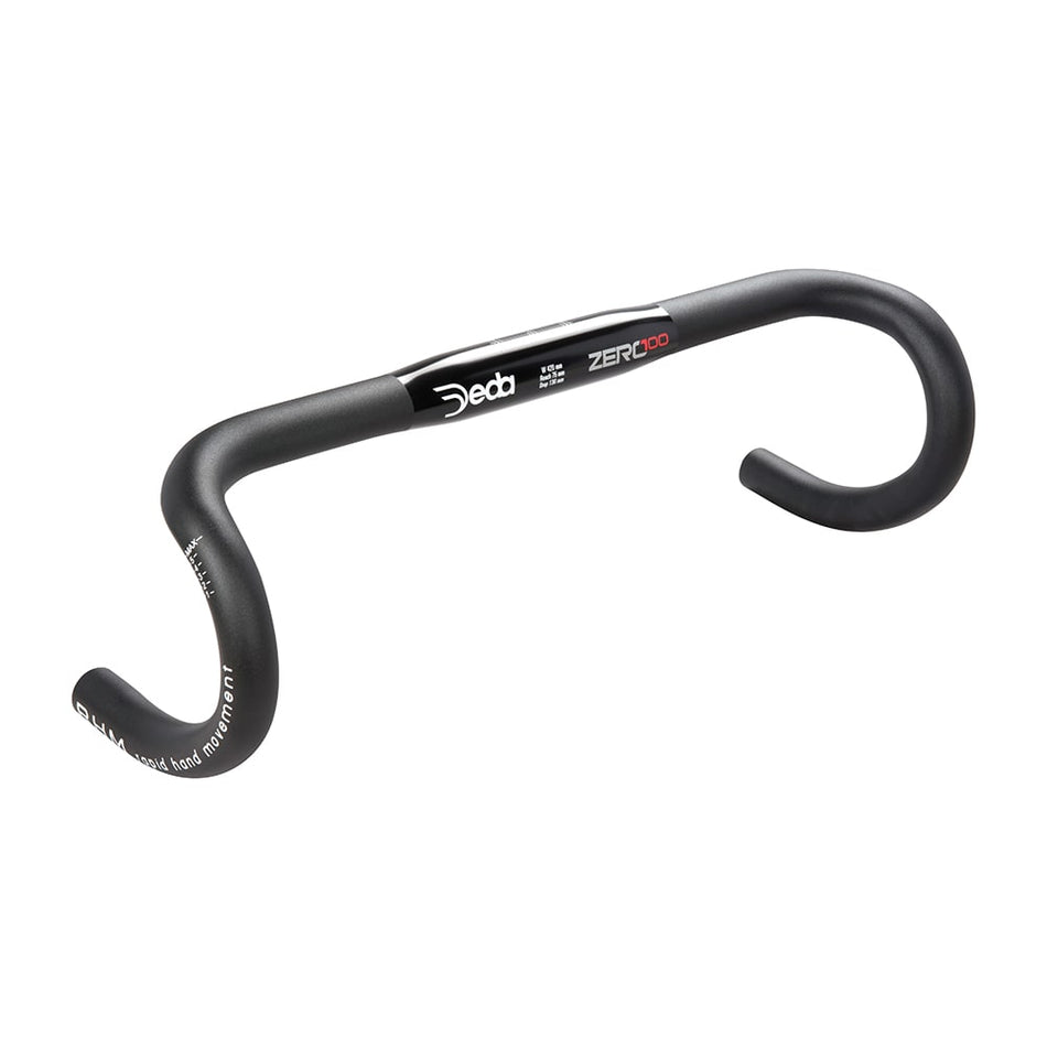 Guidon ZERO100 31,7mm x 440mm RHM en Aluminium Noir