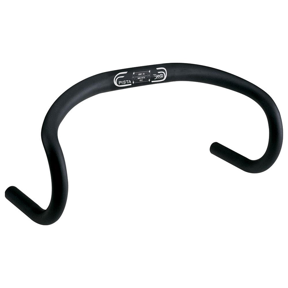 Guidon 31,7mm x Longueur : 420mm Piste en Aluminium Noir
