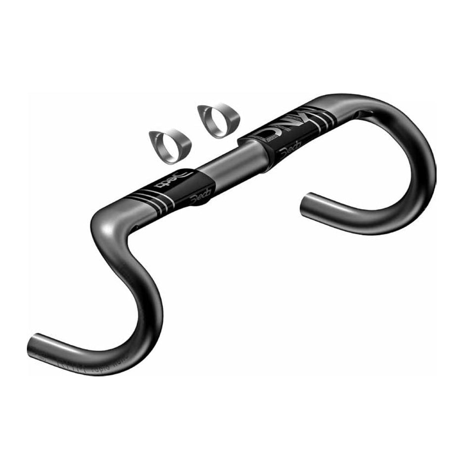 Guidon VINCI avec DCR 31,8mm x 400mm RHM en carbone PoB