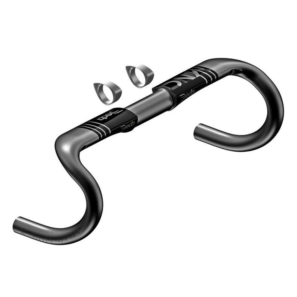 Guidon VINCI avec DCR 31,8mm x 460mm RHM en carbone PoB