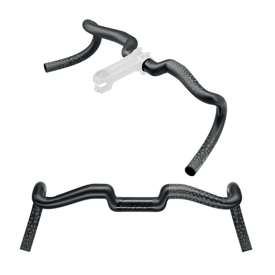 Guidon GERA 31,7mm x 480mm avec/sans DCR EOS en carbone PoB