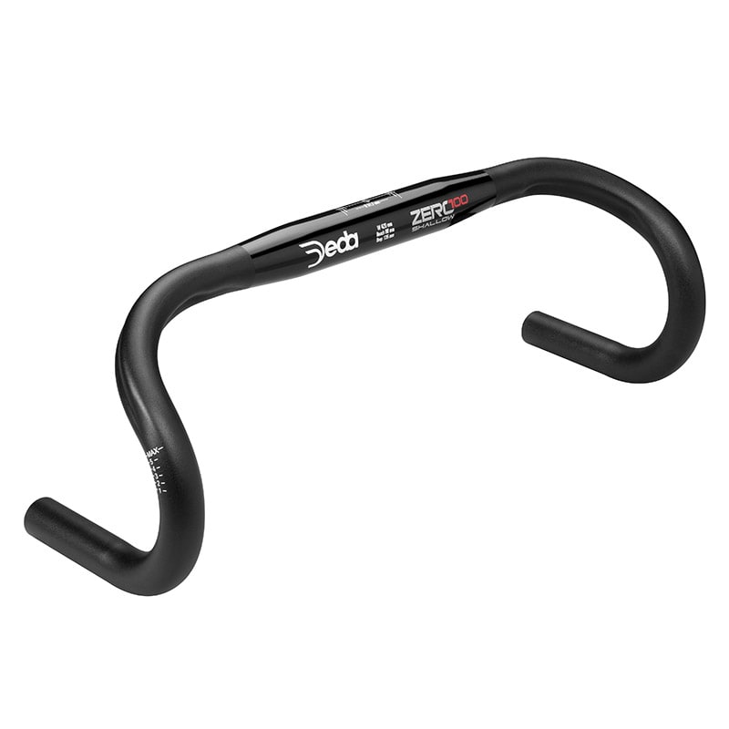 ZERO100 Handlebar 31.7mm x 420mm Shallow in Black Aluminum 2024