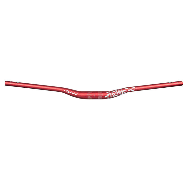 SPEEDRUN JUNIOR Handlebar 31.8mm x 680mm in Red Alloy Rise: 20mm