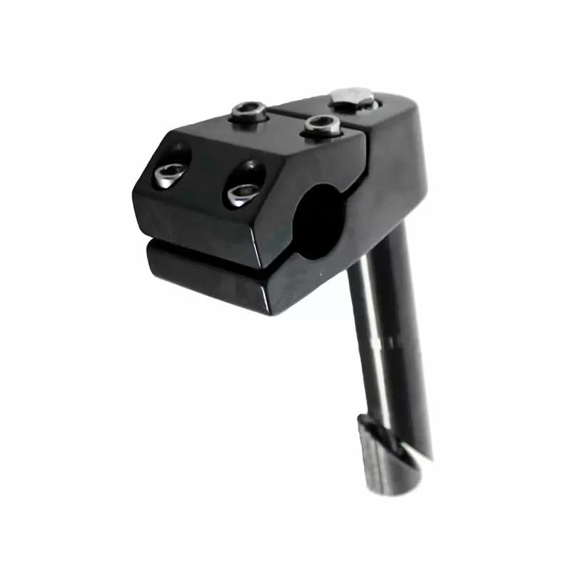 BMX Handlebar Stem 22.2mm x 50mm Black Steel