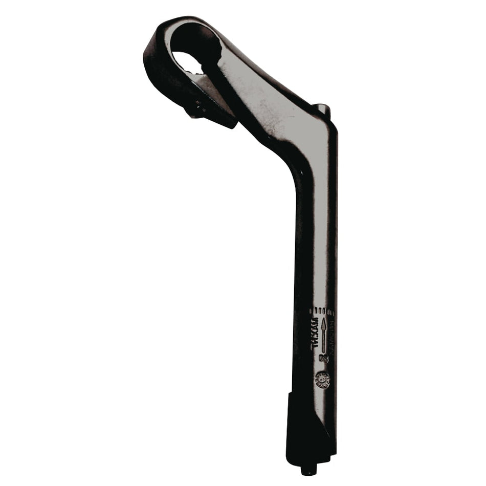 Tige de guidon SPORT 25,4mm x 80mm en aluminium noir