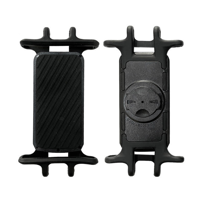 Porta Smartphone in Silicone Nero Universale 4,50/6" Supporto GPS