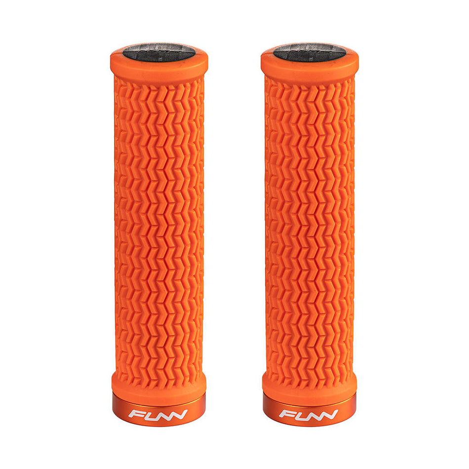 Manopola HOLESHOT 31mm con Collarino in Alluminio Arancio
