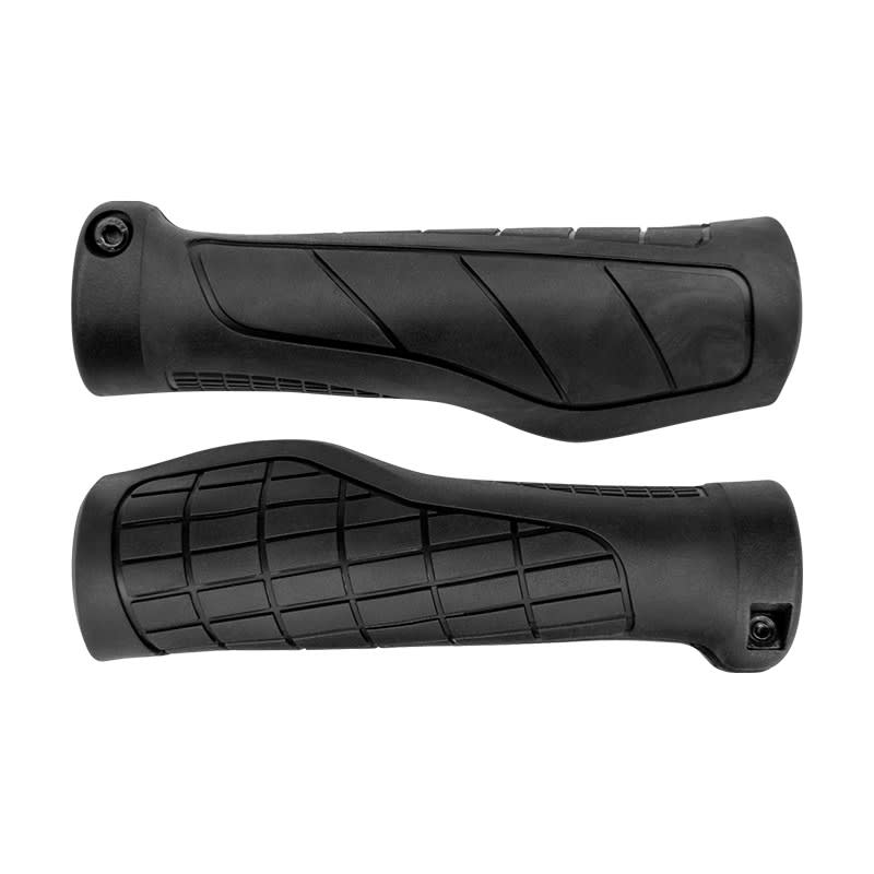 ERGO LOCK 130mm Ergonomic Grip in Black Non-Slip Rubber