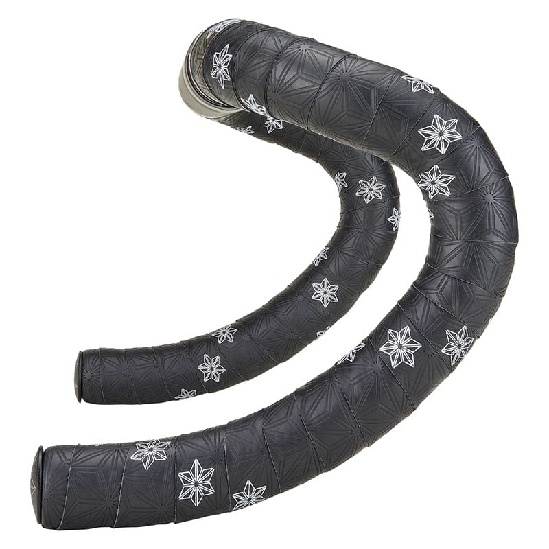 Nastro Manubrio GALAXY in Super Sticky Kush Bianco + Tappo Nero BT-57