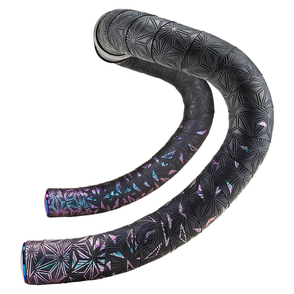 Handlebar Tape STARFADE 2200x30x2.5mm in Oil Slick Polyurethane + Plug