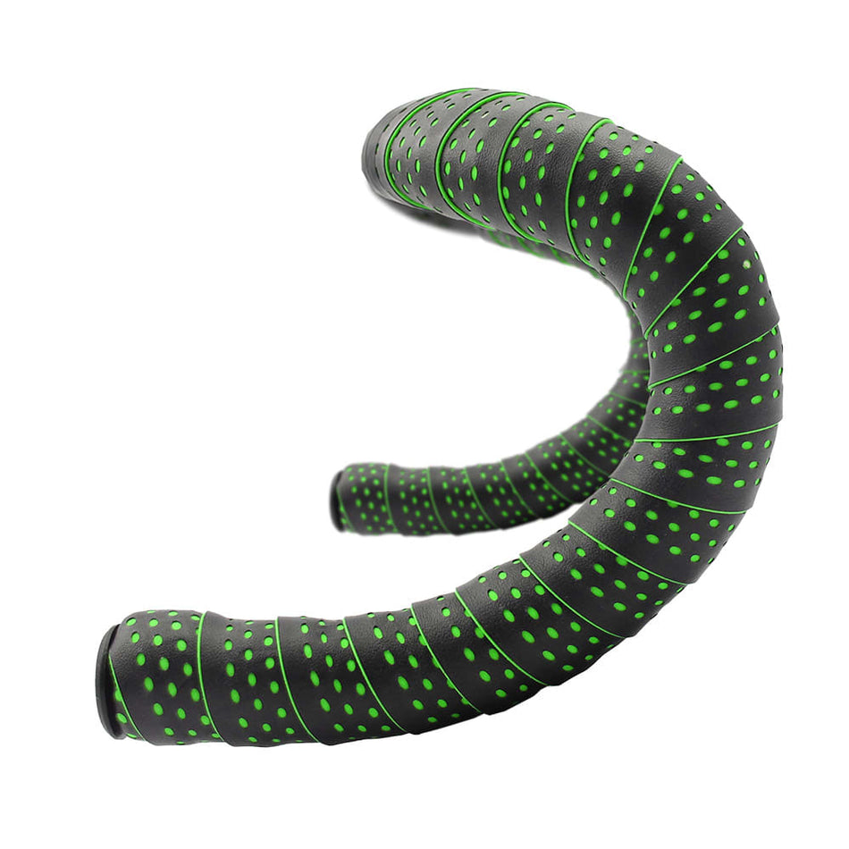 Ruban de Guidon MYST 3mm Bicolore Noir/Vert