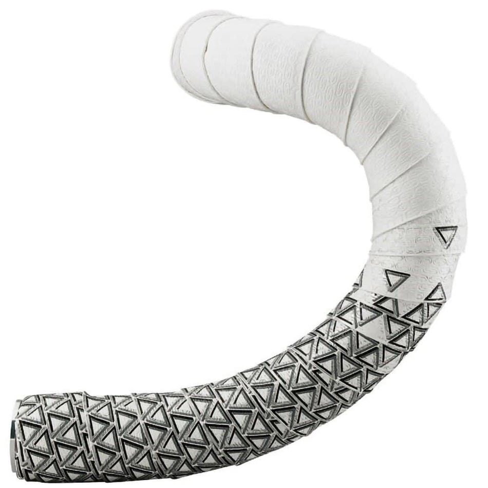 Ruban de Guidon LOOP 2,5x30x2000mm en PU+EVA Blanc/Noir