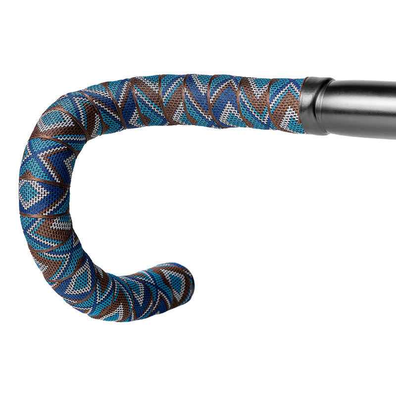 Ruban de Guidon WOVEN&RIBBON 2300x25mm Aztech Bleu