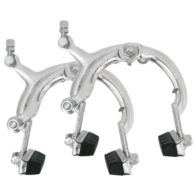 Freni a Ganascia Pieghevole 20/24" in Acciaio 72/99mm Argento (Coppia)
