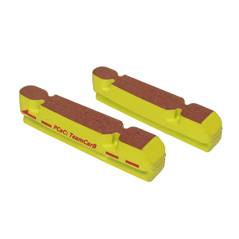55mm CORSA/TEAM Yellow Brake Pads for Aluminum Rims