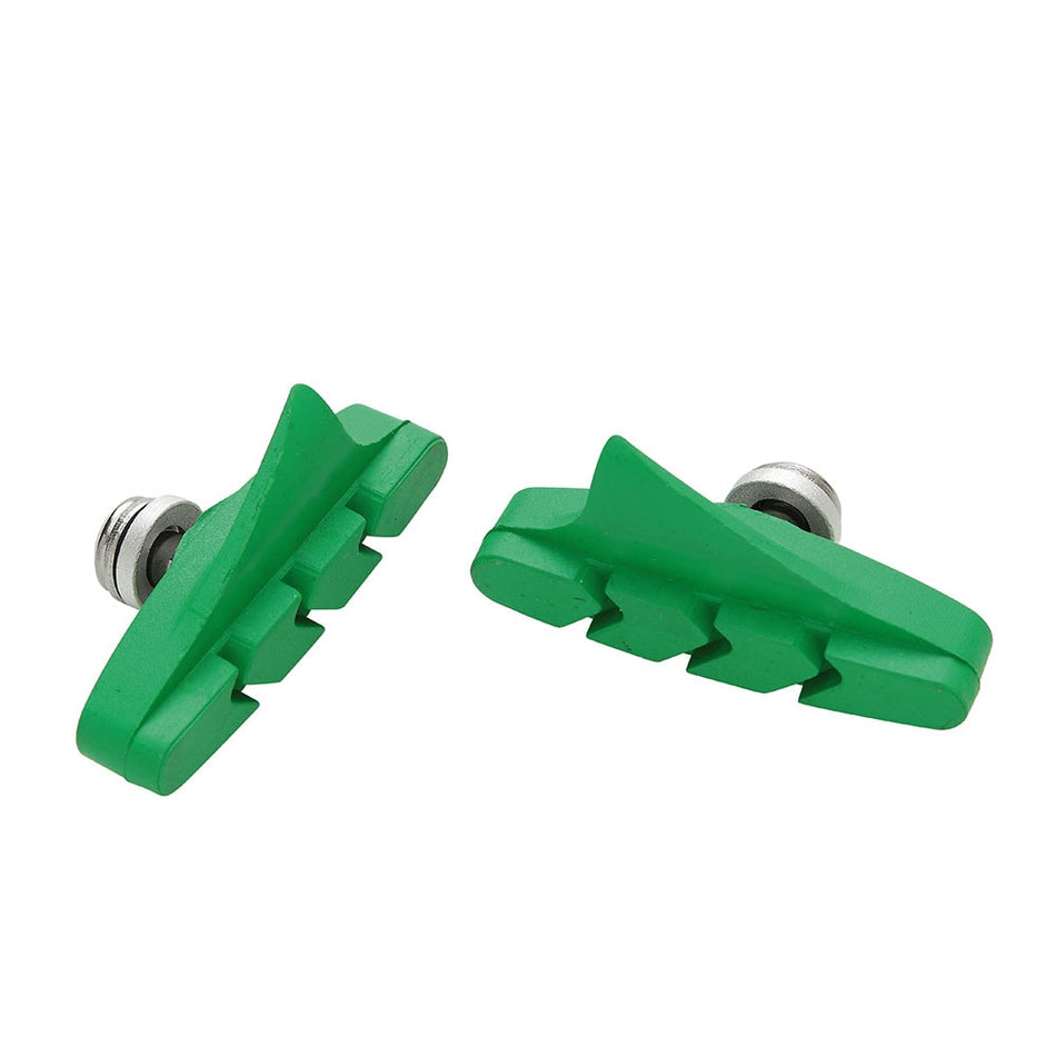 50mm COLORS FIX Brake Pads Green - Bolt Mounting