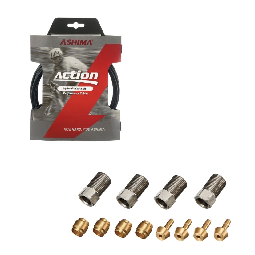 Hose+Connectors (KIT) HAYES 5.4x2.5mm and Length: 3m Nylon