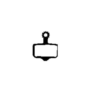 Plaquettes en Céramique pour Système ELIXIR/XX/AXS AVID/SRAM
