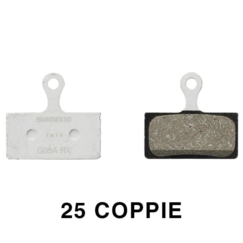 SHIMANO - Pastiglie in Resina G05A (Box 25 Coppie)