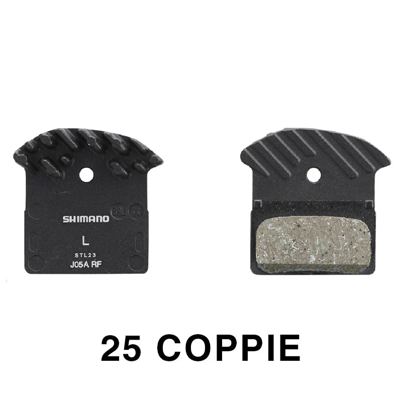 SHIMANO - Pastiglie in Resina J05A (Box 25 Coppie)