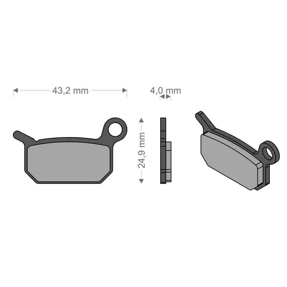 Performance Tech Pads for B4/RACING XC/BR TEAM/PRO/SL System