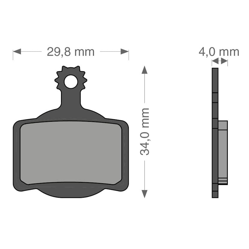 Plaquettes Sinter Tech pour système CAMPAGNOLO