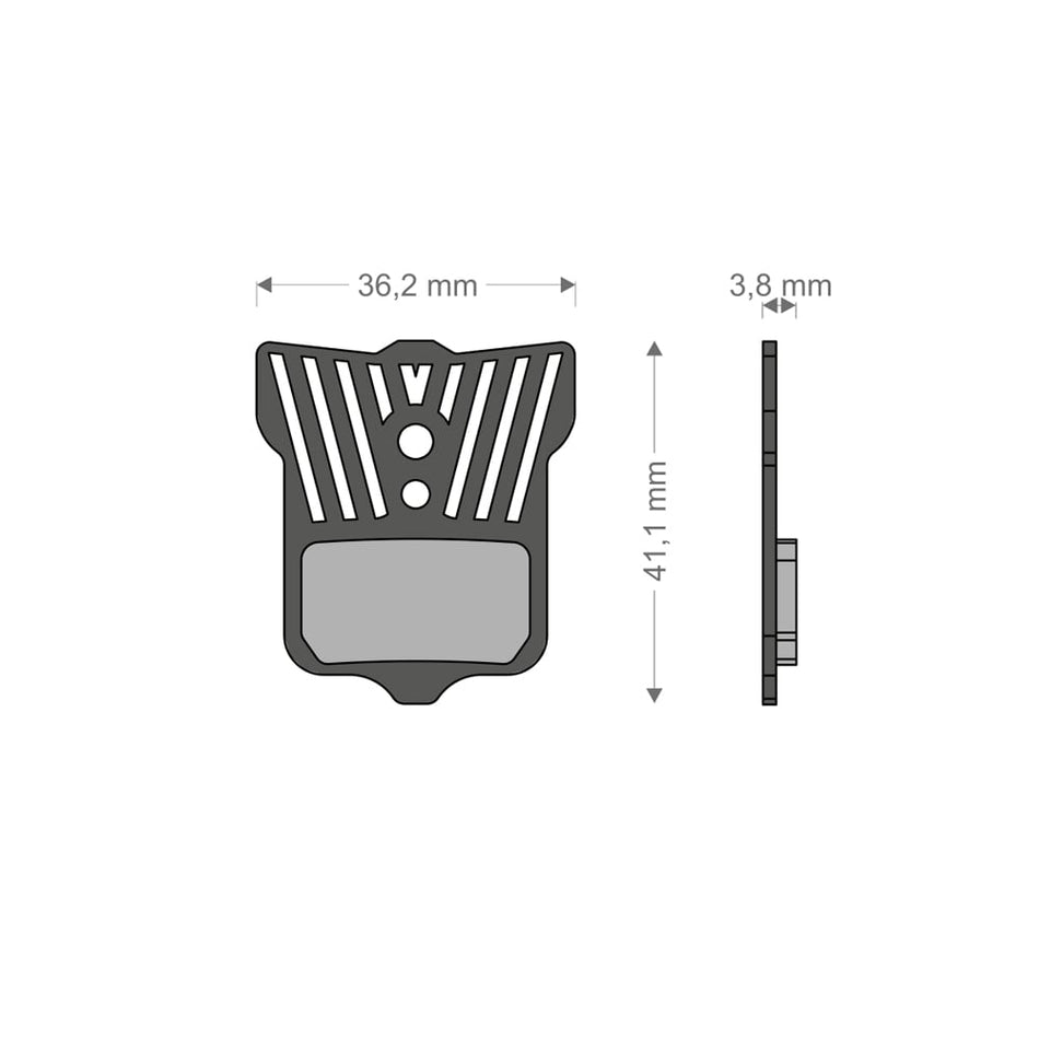 Light Tech Pads for ELIXIR 9/7/CR/XX/X0/T/TL AVID/SRAM System
