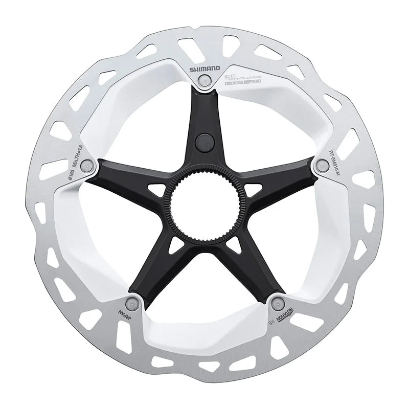 SHIMANO - Disco Freno RT-EM810 Ice Tech 180mm per E-MTB - Center Lock