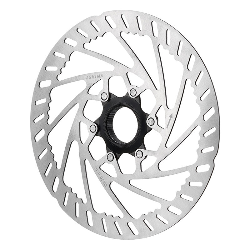 Disco Freno ARO-28 220mm x 2mm per E-Bike Argento 308gr - Center Lock