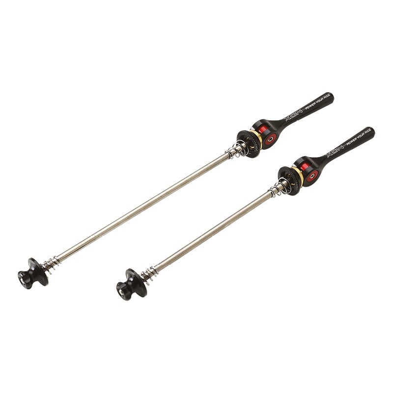 MTB Quick Release Front+Rear in Black Aluminum
