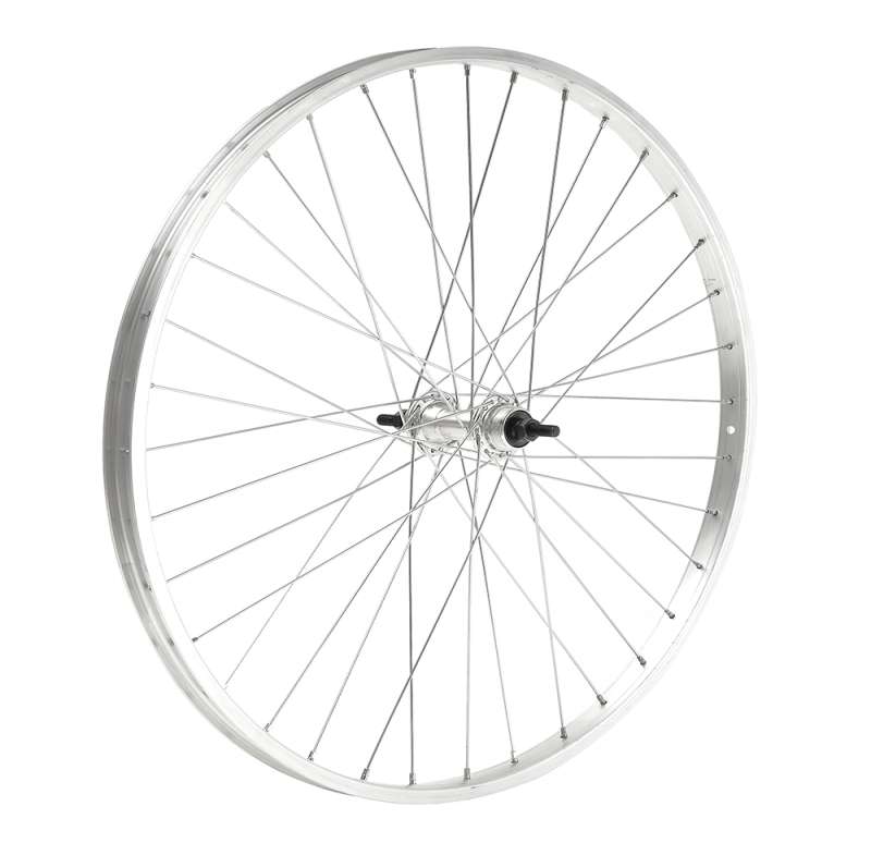 Rear Wheel 28" x 1 5/8 Aluminum Hub with Bearings 7V with Q-R