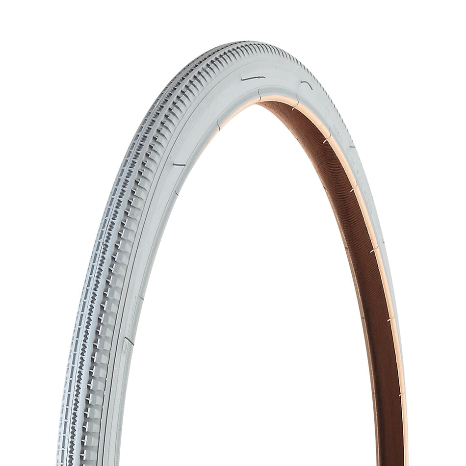 Pneu 24x1,3/8 FAUTEUIL ROULANT H-406 30TPI Tube Type Gris Basique